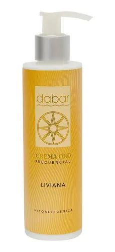 Crema Oro Liviana 200ml Dabar Frecuencial