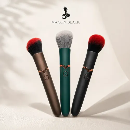 Brocha Vibradora Cepillo Maquillaj 10 Modos Vibrador 2en1