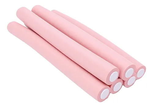 Rodillos De Espuma Para Cabello Largo, 6 Unidades, Sin Calor
