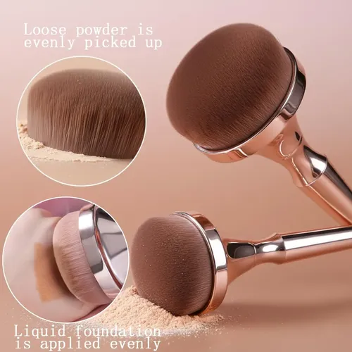 Set Profesional De Brochas Para Polvos De Maquillaje,