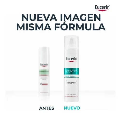 Eucerin Dermopure oil control serum triple efecto antibrillo tipo de piel grasa 40 ml