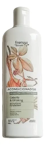 Acondicionador Cebolla Y Ginseng 340ml  Frenzzi