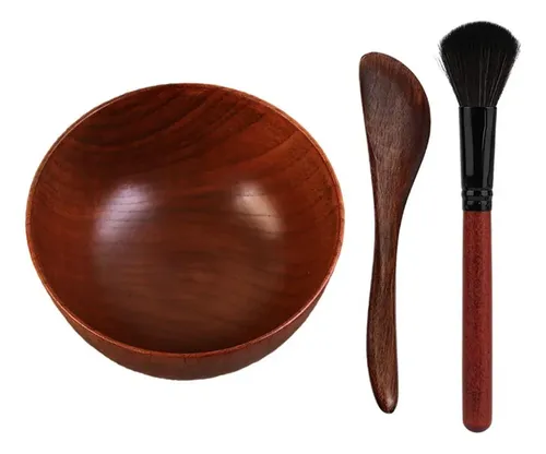 Set De 3 Bowls De Belleza Diy Con Aplicador Ligero