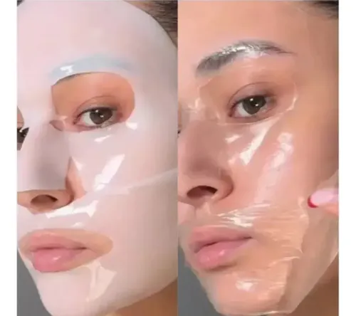 Kit 10 Mascarilla Facial 100% Bicolágeno Reafirma Regenera Tipo de piel Mixta