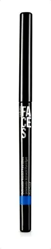 Delineador Retráctil Para Ojos Faces Azul Deep Natura