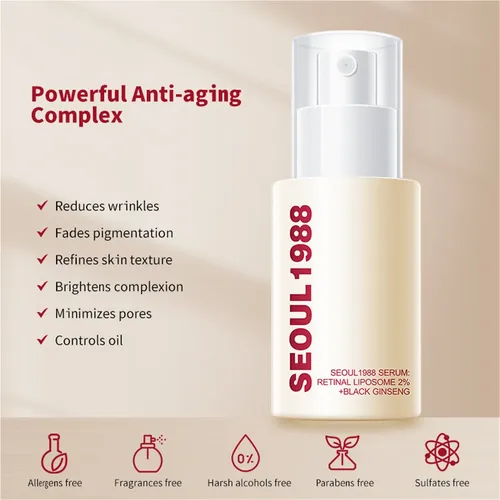 Wy Kit Y Cuidado Facial Coreano Seoul 1988 Antiedad Retinal