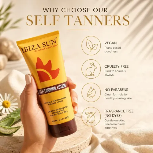 Autobronceador Ibiza Sun, 200 Ml, Ecológico Y Vegano, Sin Fr