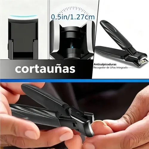 Set De Cortauñas De Acero Inoxidable 7 Piezas