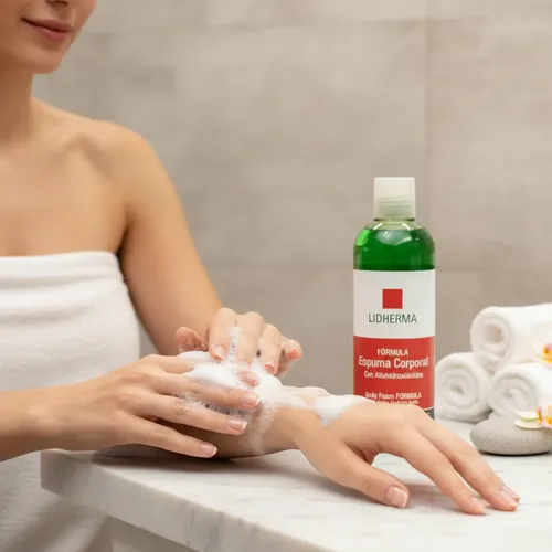 Lidherma Espuma Corporal Gel Jabonoso Celulitis Flaccidez