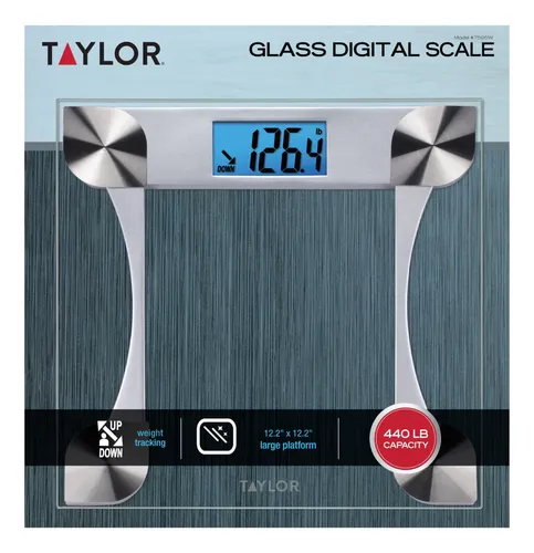 Báscula De Baño Taylor Digital Con Capacidad Para 440 Libras
