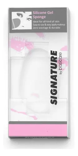 Esponja Redonda De Maquillaje Silicona Basiccare Signature