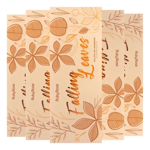 Ruby Rose Paleta 14 Sombras De Ojos Falling Leaves Color