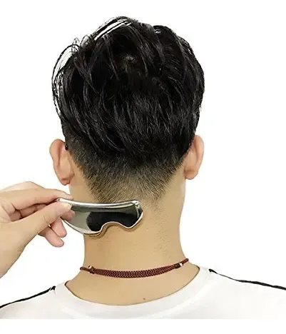 Herramienta De Masaje Gua Sha H-brotaco De Acero Inoxidable