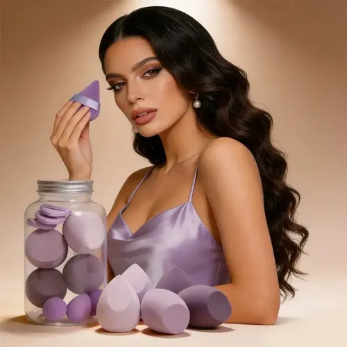 Kit 15 Esponjas De Maquillaje Beauty Blender En Polvo
