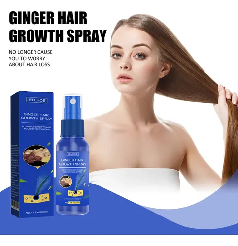 Spray Para El Cabello Con Jengibre Eelhoe, Nutritivo Y Suavi
