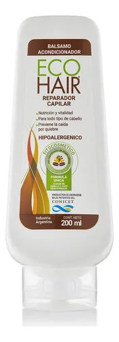 Acondicionador Ecohair Bálsamo Reparador en botella de 200mL por 1 unidad