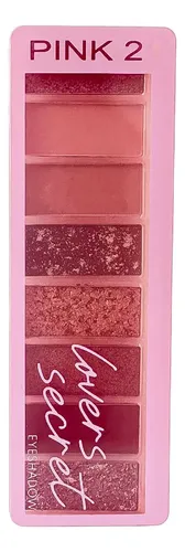 Paleta De Sombras Lovers Secret Pink 21 Maquillaje
