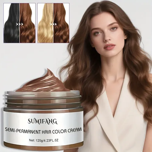 Coloración Y Cuidado Duradero Para Cabello Castaño