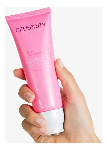 Cleanser Facial Ácido Hialurónico X120ml Celebrity