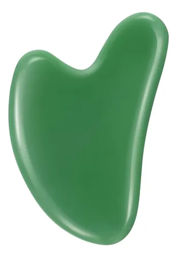 Piedra Gua Sha Jade Para Masaje Facial Y Corporal