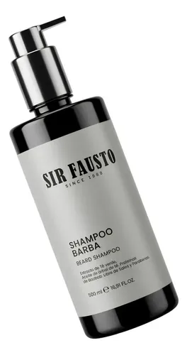 Sir Fausto Men´s Culture Shampoo Hidratante Para Barba 500ml