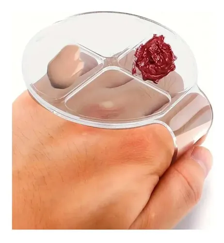 1 Paleta De Maquillaje Para Uñas Con 4 Compartimentos