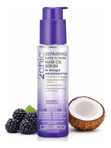 Serum Capilar Giovanni 2chic Reparador 81ml Mora Y Coco