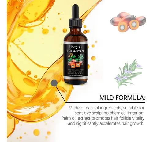 Aceite Para El Crecimiento Del Cabello Hoegoa Para Promover