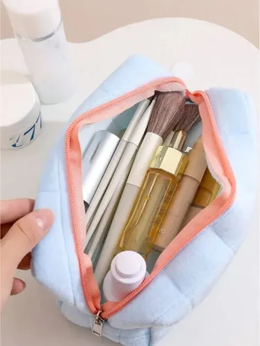 2pz Bolsa Cosmetiquera Maquillaje Lápicera Accesorio Regalo