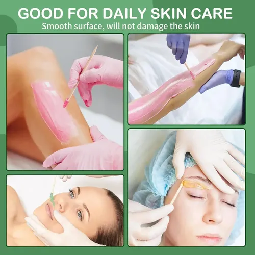 Palitos De Madera Para Depilación Cera Facial Y Corporal