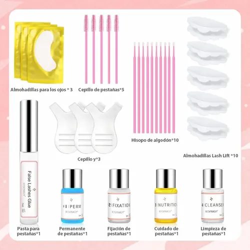 Kit De Permanente De Pestañas, Laminación De Cejas