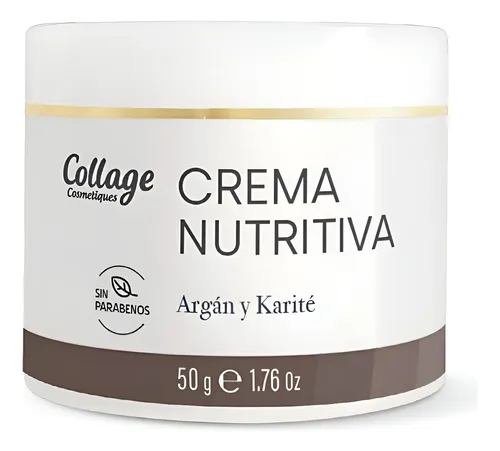 Crema Nutritiva Con Argán Oil Y Manteca De Karité Collage
