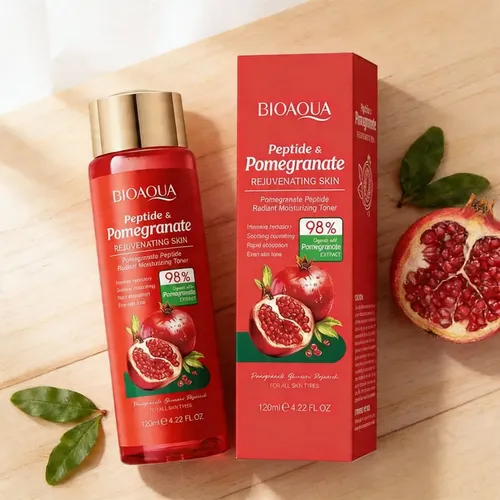 Tónico Facial Péptidos Granada Antioxidante 120ml Bioaqua
