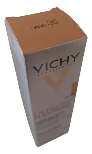 Base de maquillaje en base Vichy Liftactiv Flexiteint tono 35 sand – 30mL