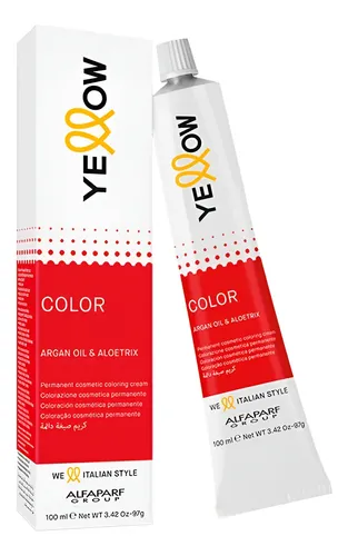 Tintura Yellow De Alfaparf X 60 Gr Aloe Vera Germen De Trigo