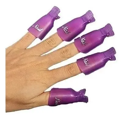 Broches Removedores Esmalte Semipermanente Y Esculpidas X 10