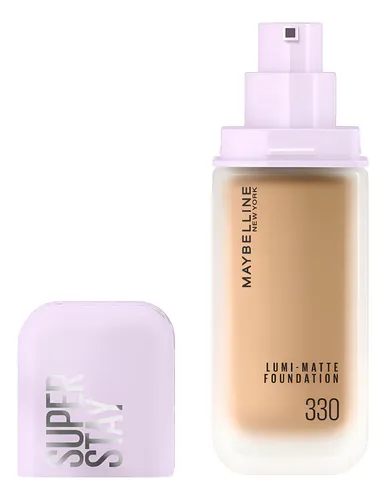 Base De Maquillaje Maybelline Super Stay Lumi Matte Tono 330