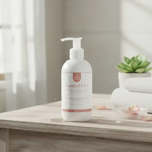 Crema Hidratante Corporal Orgánica Natural Vya 250ml Crema Orgánica Hidratante