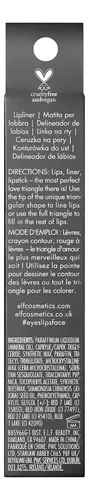 E.l.f. Love Triangle Lip Filler Liner Delineador Labial