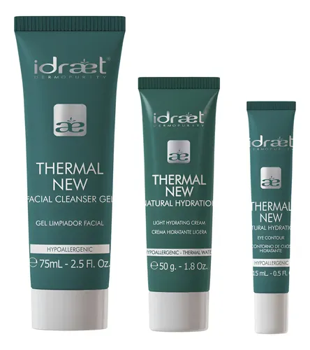 Kit Skincare Hidratante Para Pieles Secas Agua Termal Idraet