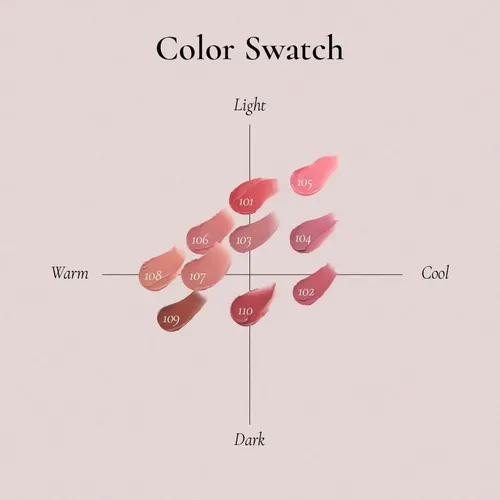 Tinte Labial Mate Dinto 0.11oz 103 Fermata