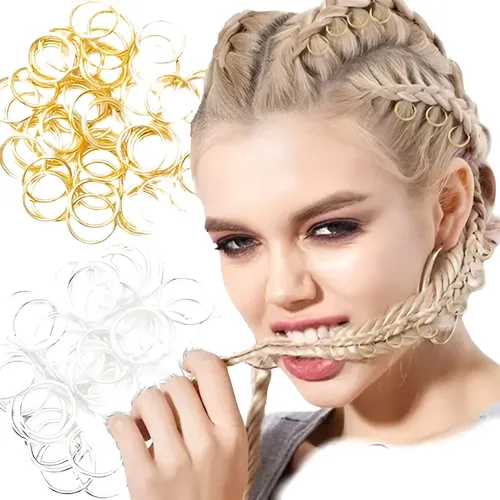 100 Agollitas Para Trenzas Y Peinados
