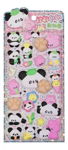 Pegatinas 3d Y Pegatinas Para Glúteos De Panda, Pegatinas Ro