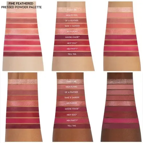 Colourpop Paleta De Sombras Fine Feathered – Cruelty Free Color De La Sombra 9 Colores