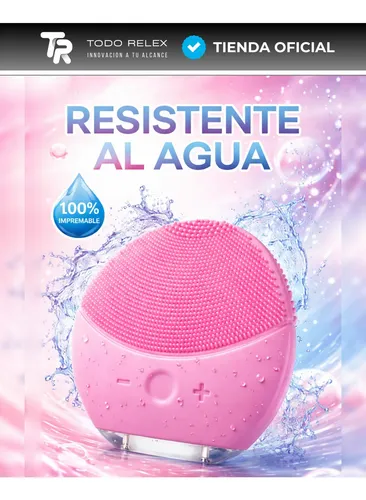 Limpiador Cepillo Facial Vibrador Masajeador Recargable Usb