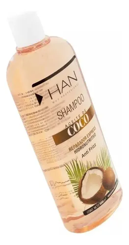 Han Coco Shampoo Acondicionador Mascara Reparador Antifrizz