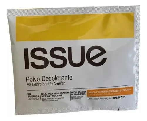 Polvo Decolorante Capilar Issue Ultra Rapida Sachet 20g