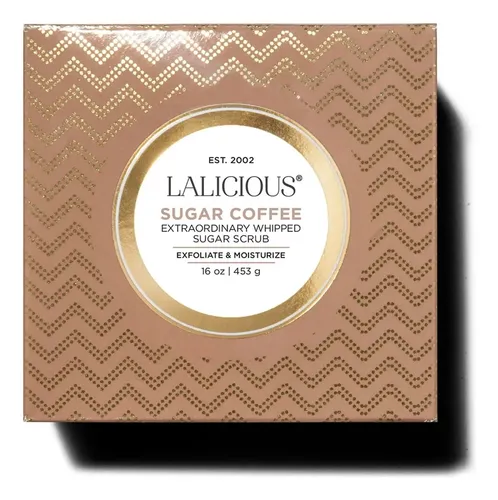 Exfoliante De Azúcar Batida Lalicious Sugar Coffee 473 Ml