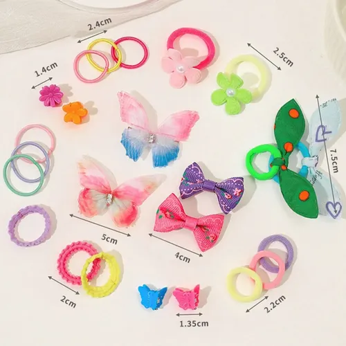 Juego De Pinzas Para El Cabello, Cintas, Corbatas, Accesorio