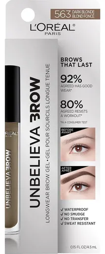 Gel De Cejas De Larga Duración Impermeable Dark Blonde De